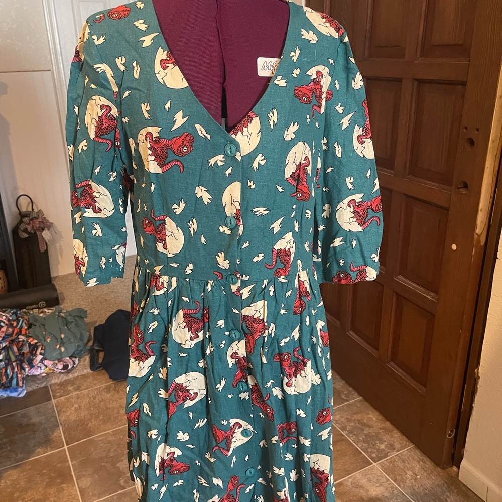 Dangerfield Baby Dino Dress